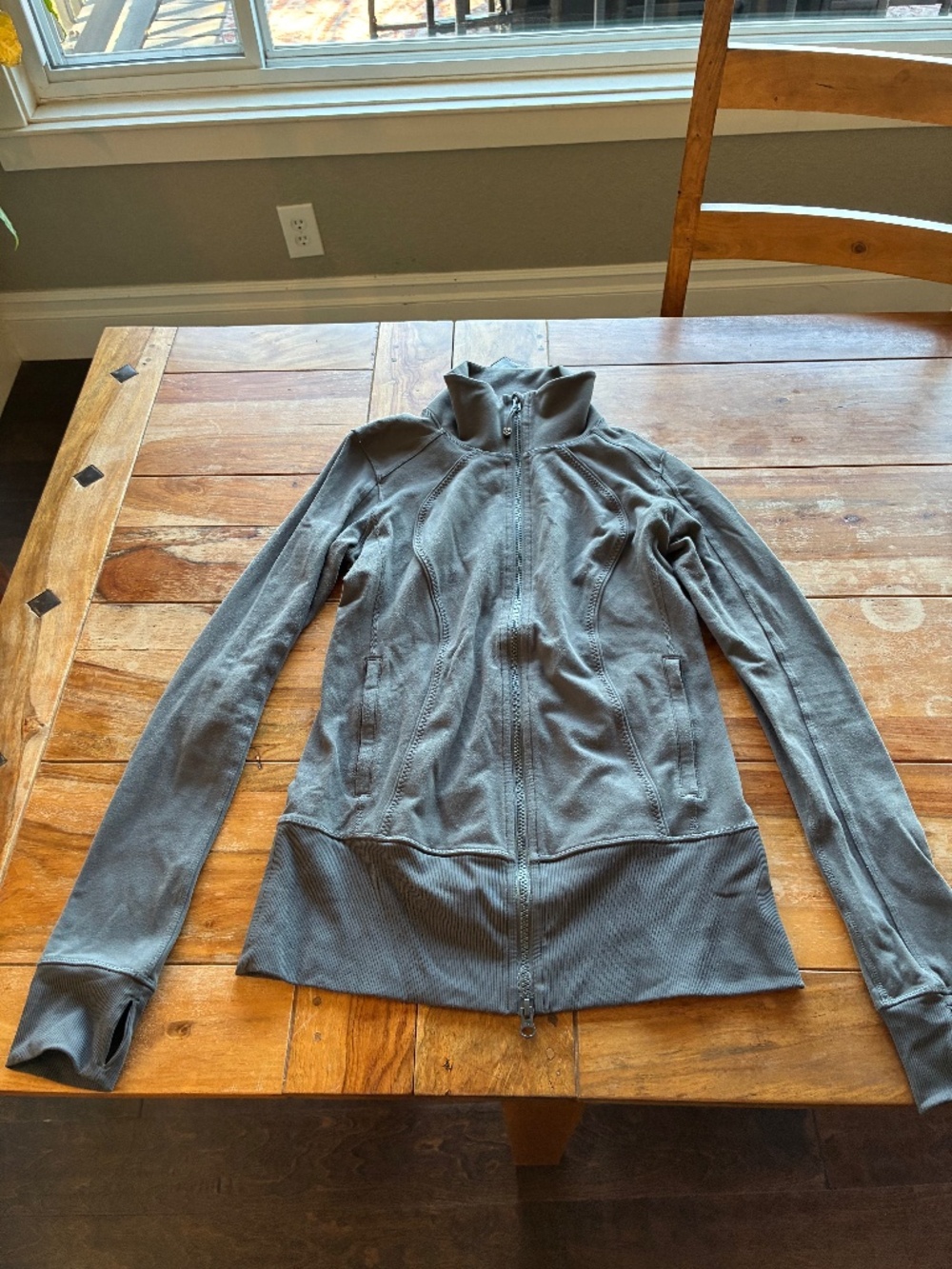 Lululemon Grey Full-Zip Define Jacket